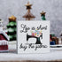 MUBIAO Quilting Gifts Sewing Gifts Sewing Room Decor Quilting Supplies Sewing Products Crochet Gifts Birthday Christmas Gifts Wooden Box Sign for ...