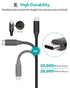 USB C to USB C Cable, 3.2 Gen 2 USB-C Cable 6.6ft - 4K UHD 20Gbps USB C Cable 100W PD Fast Charging Cable for Thunderbolt 3, Oculus Quest, MacBook...