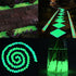 Glow in The Dark Pebbles, 100pcs Green Glowing Rocks Luminous Stone for Fish Tank, Garden Yard, Path Patio Aquariums Rocks Decor Light Up Rocks...