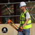 Vest Reflective ANSI Class 2, High Visibility Vest with Pockets and Zipper, Construction Work Vest Hi Vis Yellow XL...