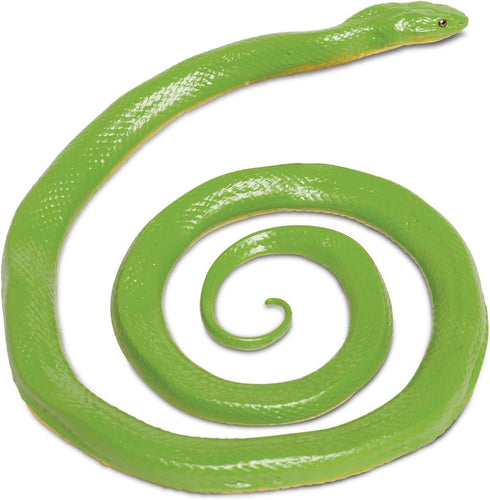 Safari Ltd. Rough Green Snake Figurine - Detailed 36" Plastic Model Figure - Fun Educational Play Toy for Boys, Girls & Kids Ages 3+...