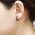 Surgical Stainless Steel Hoop Earrings 8mm/10mm/12mm Small Huggie Hoop Earrings for Women and Men...
