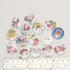 Chenkou Craft 50pcs Santa Claus Jinglebell Deer Merry Christmas Wood Buttons 1" (25mm) Sewing Mix Lots...