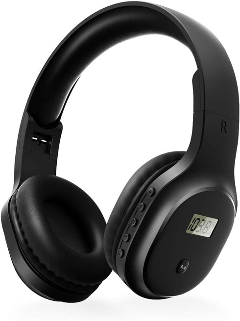 Rechargeable and Portable Personal FM Radio Headphones with Best Reception, Walkman Wireless Headset FM Radio Ear Muffs for Jogging, Mowing, Cycli...