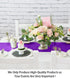 ShinyBeauty 12" x 108" Sequined Table Runner - Purple...