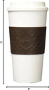 Copco Plastic Acadia Travel Mug, 16-Ounce, Brown...