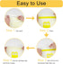Adhesive Cartoon Owl Disposable Car Trash Bags, Leakproof Vomit Bags, Suitable for Car Travel Airline Home Kitchen Bathroom Office Adhesive Garbag...