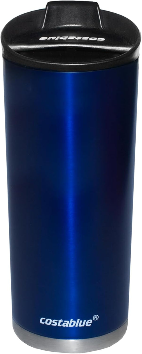 Travel Coffee Mug - 16 Oz. Stainless Steel Insulated Coffee Mug, Leak Proof Tumbler w/Dishwasher Safe Lid, Double Wall Travel Coffee Cup, Reusable...