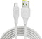 InstantConnect USB-A to Lightning -Charging Cable for iPhone and iPad - White......