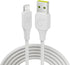 InstantConnect USB-A to Lightning -Charging Cable for iPhone and iPad - White......