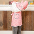 NEOVIVA Kids Apron and Kids Oven Mitts Set for Play Kitchen, Cute Polka Dots Toddler Kitchen Linen Set for Christmas Gift...