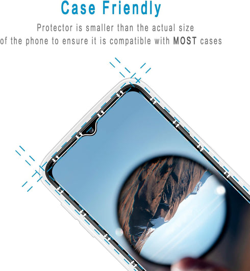HPTech (2 Pack) Privacy Screen Protector Designed for Samsung Galaxy A12 / A13 / A32 / A03s / A02s / A42 Anti-Spy Tempered Glass, Anti Scratch, Bu...