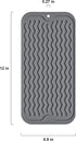 Silicone Dish Drying Mat, Non-Slip Easy Clean Sink Mat Large Heat-resistant Dish Drainer Mat for Kitchen Counter, Sink, Refrigerator or Drawer lin...