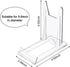 WANDIC Acrylic Plate Stands, 10 Pcs Mini Clear Plastic Display Holders Adjustable Picture Plate Easels Stands to Display Flat Plates, Photos, Plac...