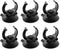 Sucker Clip 6PCS Black Aquarium Heater Suction Cups Suckers Holders Clamps for Fish Tank...