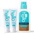 Hello Antiplaque and Whitening Fluoride Free Toothpaste and Naturally Healthy Antigingivitis Mouthwash, Alcohol Free, Vegan, SLS Free and Gluten F...