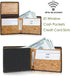 boshiho RFID Blocking Cork Wallet, Slim Bifold Vegan Credit Card Holder Coin Purse Eco Friendly Gift for Men and Women...