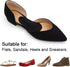 Dr. Foot's Arch Support Insoles for Flat Feet, Plantar Fasciitis, Relieve Pain for Women and Men (Black)...
