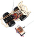 Wooden Wireless Remote Control Racing Car Kit F4,Science Experiment Kit,Science Experiment Kit for Applicable to Youth Age,Robotic Stem Project Mo...