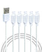 Gigastone ?5-Pack? Charging Cable for Apple Lightning Devices, 3ft Fast Charge 12W, Compatible with iPhone, iPad, Charging only, Data Sync not Sup...