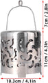 Camping heater Butane heater Candle heater Tent heater Small propane heater Emergency heater Portable stainless steel camping heater (silver)...