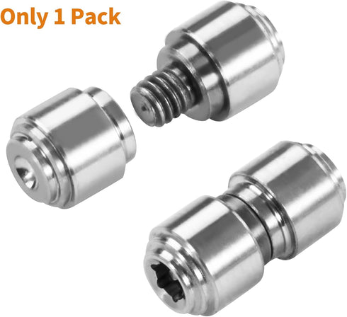 13-Piece Titanium Screw and Pivot Kit, Deep Carry Pocket Clip, Thumb Stud and Omega Spring for Benchmade 535 Bugout, Mini Bugout 533 and Bailout 5...