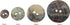 Natural Pearl White 2 Hole Shell Button Round Sewing Button for DIY Craft Sweater Shirt Clothing (10mm/16L, 50pcs)...