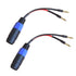 Banana Plugs to speakon Speaker Adapter Cablespeakon to Banana Plug Cable 12awg 6in/2 Pack...