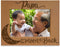 KATE POSH Papa I Love You to the Moon and Back Natural Wood Engraved Picture Frame. Best Grandpa Ever, Father's Day, Papa Gifts for Birthday, from...