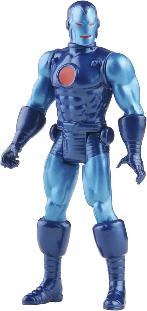 Marvel Hasbro Legends Series 3.75-inch Retro 375 Collection Stealth Suit Iron Man Action Figure Toy...