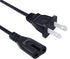 2 Prong Power Cord for LG SPK5B-W SK5Y SH4 SHC4 SH5B Subwoofer Power Cord Replacement 8ft IEC C7 Power Cord AC Cable......