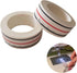 HONEYSEW 1/4" Seam Diagonal Seam Tapes 10Yard Each Roll Sewing Basting Tape for Stitching Straight Diagonal Seams Instruction Tool Seamingly Accur...