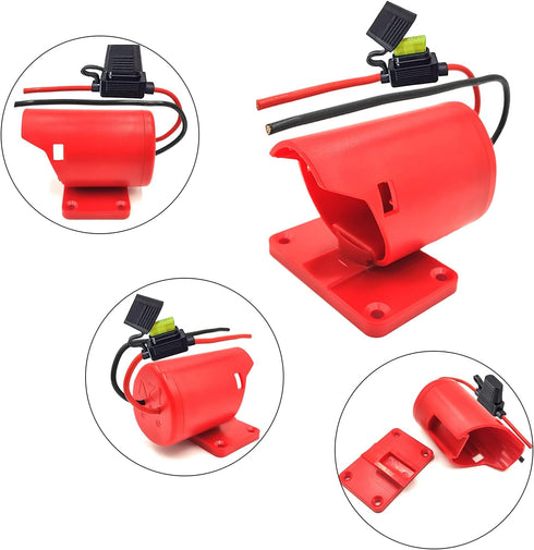 M12 Adapter with Fuse Battery Adapter for Milwaukee 12V M12 Battery Dock M12 Adapter Dock Power M12 Adapter 12V M12 Dock Power Connector 12 Gauge ...