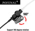 Walkie Talkie Radio Listen Only Earpiece Headset with Clear Acoustic Tube Retaining Clip & Medium earmold(3.5mm pin, 1 pcs)...