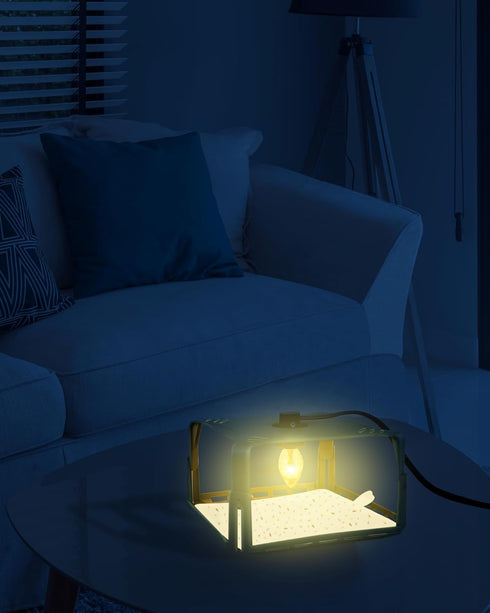 30 Pcs Flea Trap Refill Glue Boards for Terro T230 T231 Indoor Flea Light Traps, 6" Replacement Sticky Pads Fits Square Flea Bed Bug Traps for Ins...