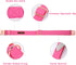 Elegant little tail Pink Dog Collar and Leash, Durable Pet Collar, Leather Dog Collar Adjustable Girl Dog Collars for Medium Dogs...