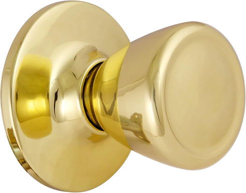 Design House 782730 Tulip Passage Hall and Closet Door Knob Polished Brass...