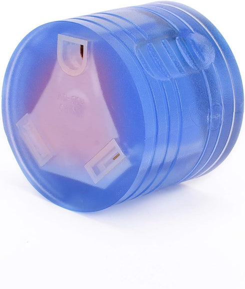 RV Power Adapter, NEMA 5-15P to TT-30R, 15A Male to 30A Female (15M/30F-Round, Clean Blue)...