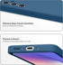 Vancle Case for Samsung Galaxy A54 5G Phone Case and 2-Pack Tempered Glass Screen Protector, Shockproof Bumper Silicone Case with Microfiber Linin...