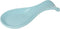 Now Designs Curved Stoneware Spoon Rest Eggshell Blue, 3.5x7.75 in...