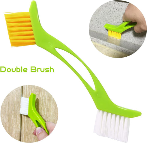 Grout Cleaner Brush - Tile Joint Cleaning Scrubber Brush with Nylon Bristles - Great Use for Deep Cleaning Shower,Floors,Window,Bathroom,Kitchen,T...
