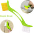 Grout Cleaner Brush - Tile Joint Cleaning Scrubber Brush with Nylon Bristles - Great Use for Deep Cleaning Shower,Floors,Window,Bathroom,Kitchen,T...
