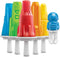 ZOKU Space Ice Pop Molds, 6 Rocket and Astronaut-shaped Popsicles Molds in One Tray with Reusable Popsicle Sticks, BPA-free...