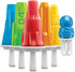 ZOKU Space Ice Pop Molds, 6 Rocket and Astronaut-shaped Popsicles Molds in One Tray with Reusable Popsicle Sticks, BPA-free...