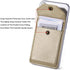 Card Holder for Back of Phone Adhesive Cell Phone Leather Wallet Stick On Card Holder Credit Card Holder Pocket for Men Women RFID Blocking Covers...