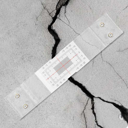 Crack Monitoring Record, Standard Tell-Tale Crack Monitor for the Standard and Corner Tell-Tale (1PCS)...