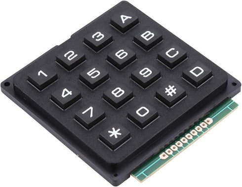 Pomya Keypad, Keyboard Modules with 16 Keys 4x4 Push Buttons External Keypad Microcontroller Keyboard for MCU...