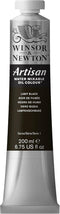 Winsor & Newton Artisan Water Mixable Oil Colour, 6.75-oz (200ml), Lamp Black...