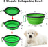 Collapsible Bowls Dog Pet Bowl, 4 Pack for Cats Dogs Travel Bowl Portable Foldable Pet Feeding Watering Dish Pet Supplies for Walking Parking Trav...