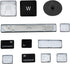 Keyboard Keycaps Keys Cap US Set Replacement for MacBook Pro A2251 A2289 A2141 2019 2020 Year 13" 16" Full Keycap with Removal Tool...